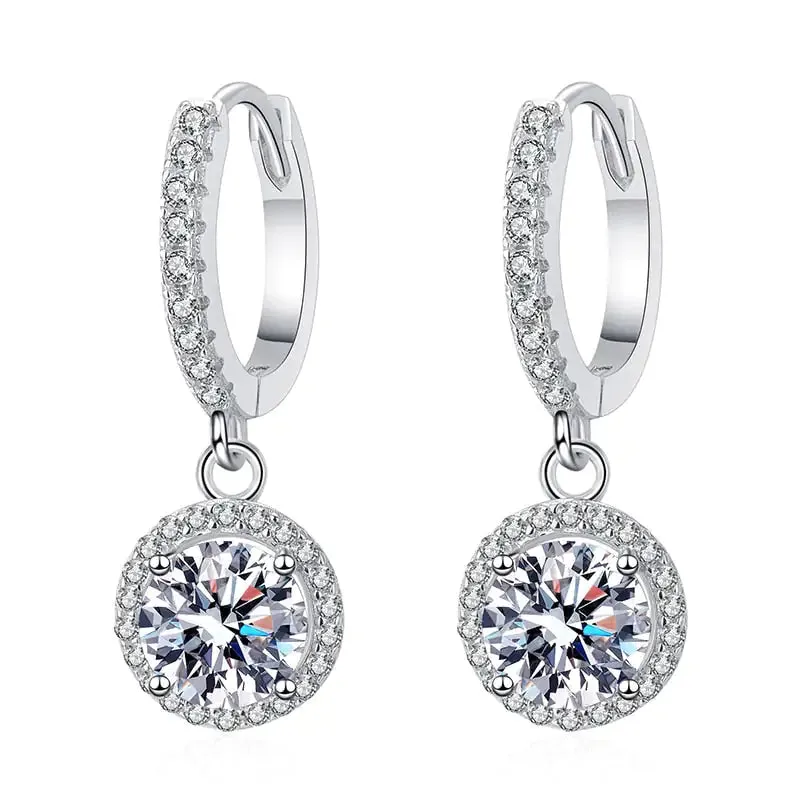 Exquisite Moissanite Earrings