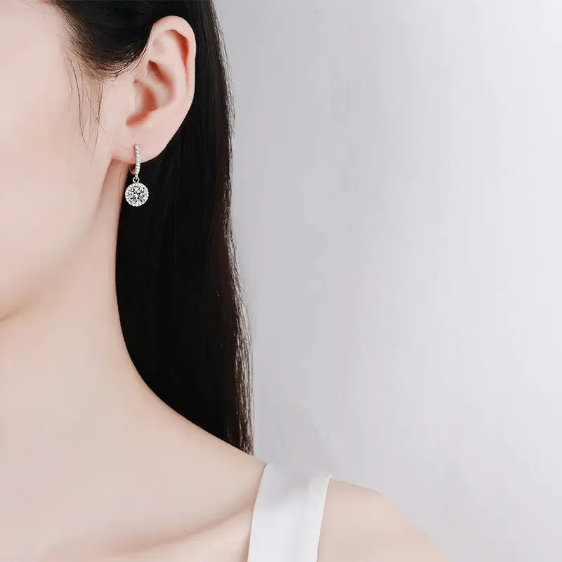 Exquisite Moissanite Earrings