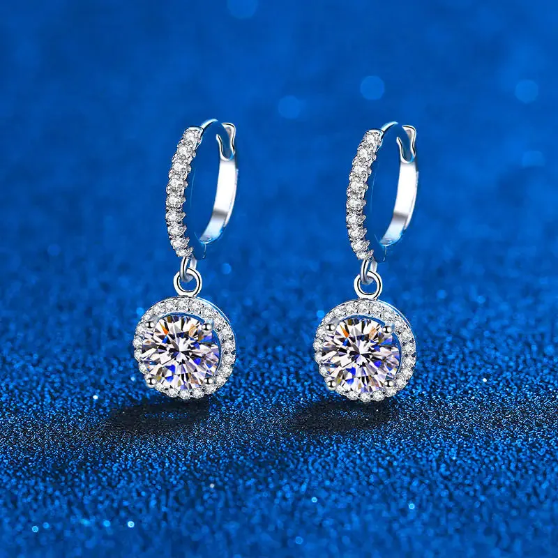 Exquisite Moissanite Earrings
