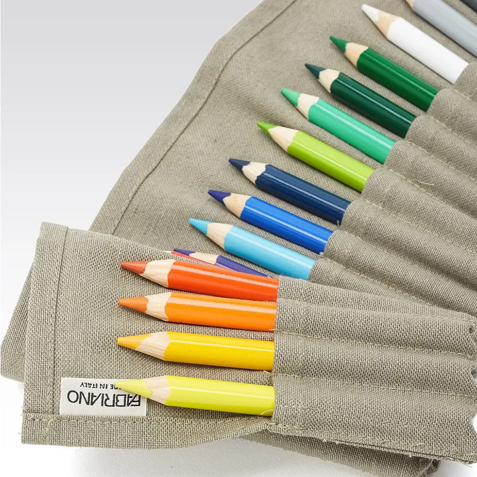 Fabriano Cartucciera ECO Filed Pencil Case Taupe