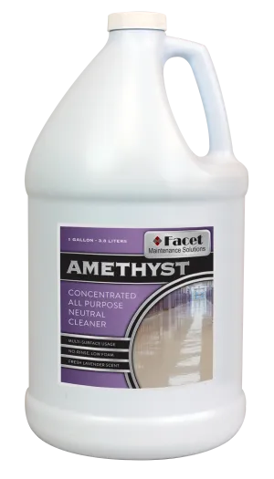 Facet Amethyst Concentrated All Purpose Neutral Cleaner, One Gallon