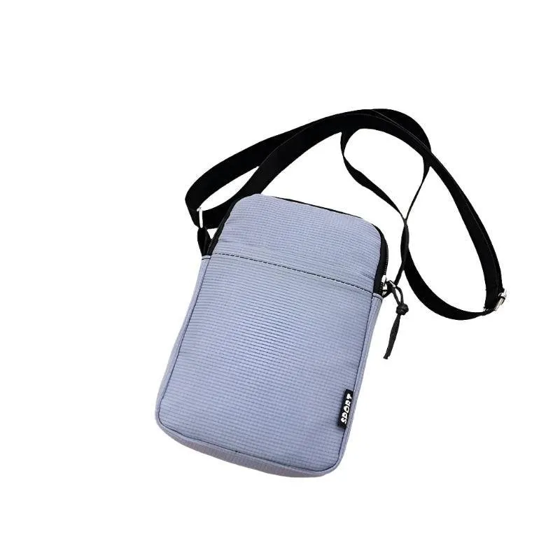 Fashion Mobile Phone Bag, Stylish Crossbody, Oxford Cloth, Adjustable Strap, Multiple Compartments, Headphone Hole, Durable and Chic