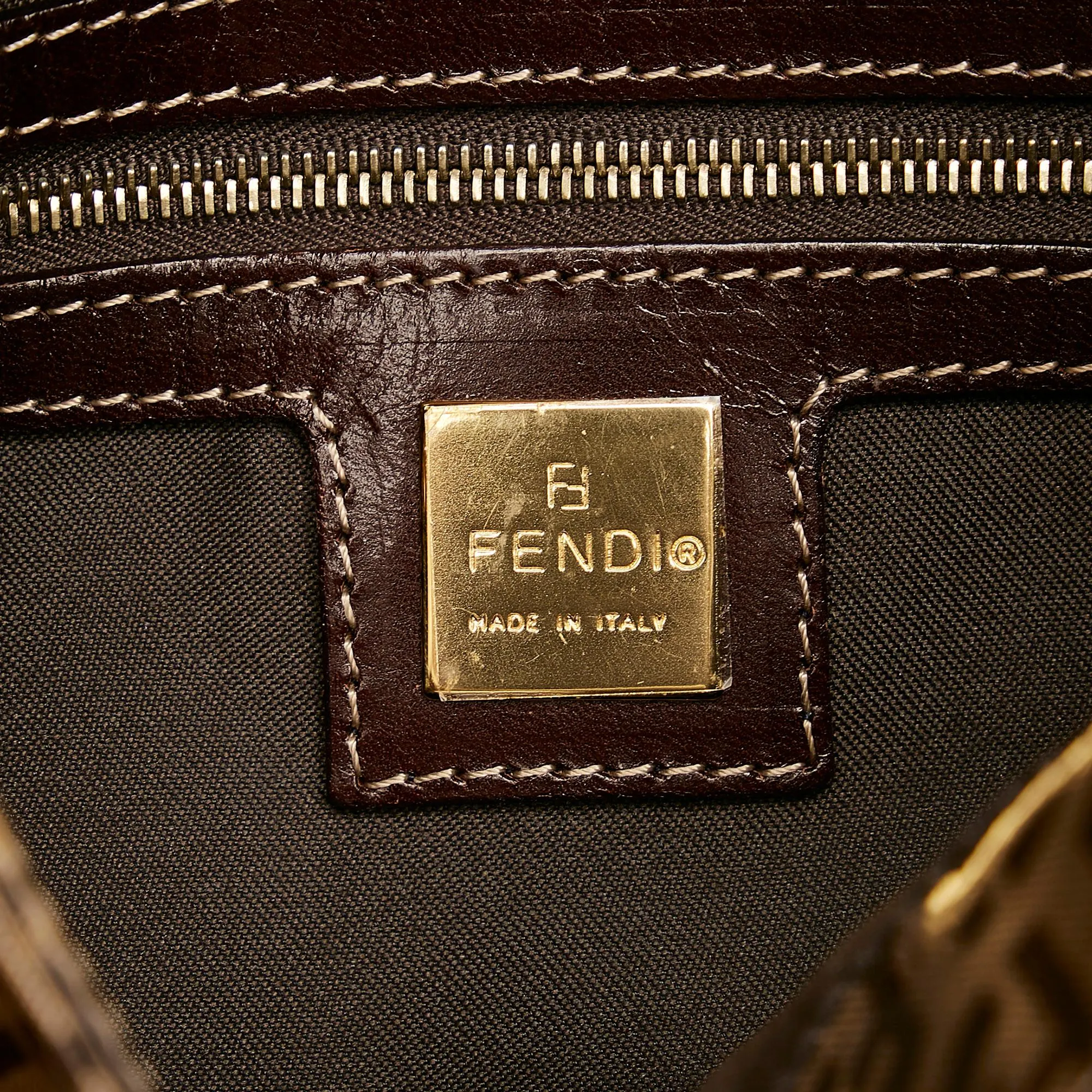 Fendi Crystal Zucchino Mamma Forever (SHG-WjOclw)