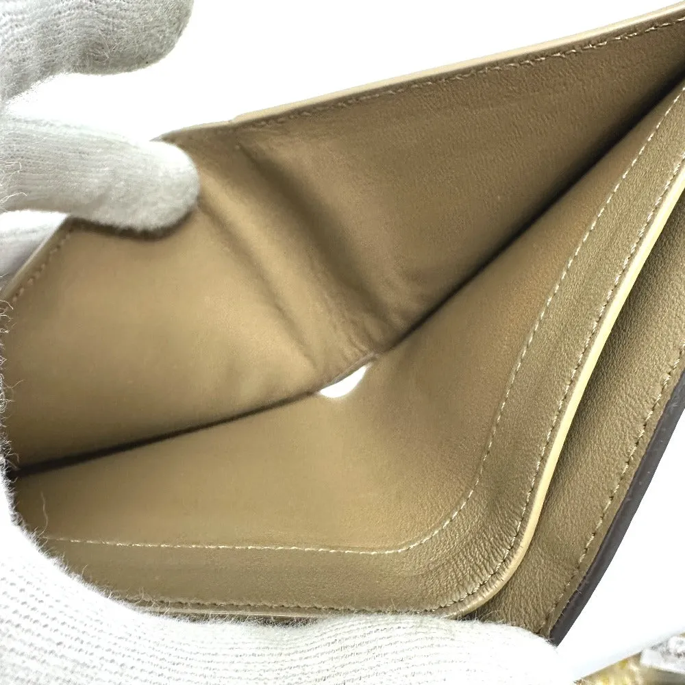 FENDI Folded wallet 8M0438 leather pink Peekaboo Women Used