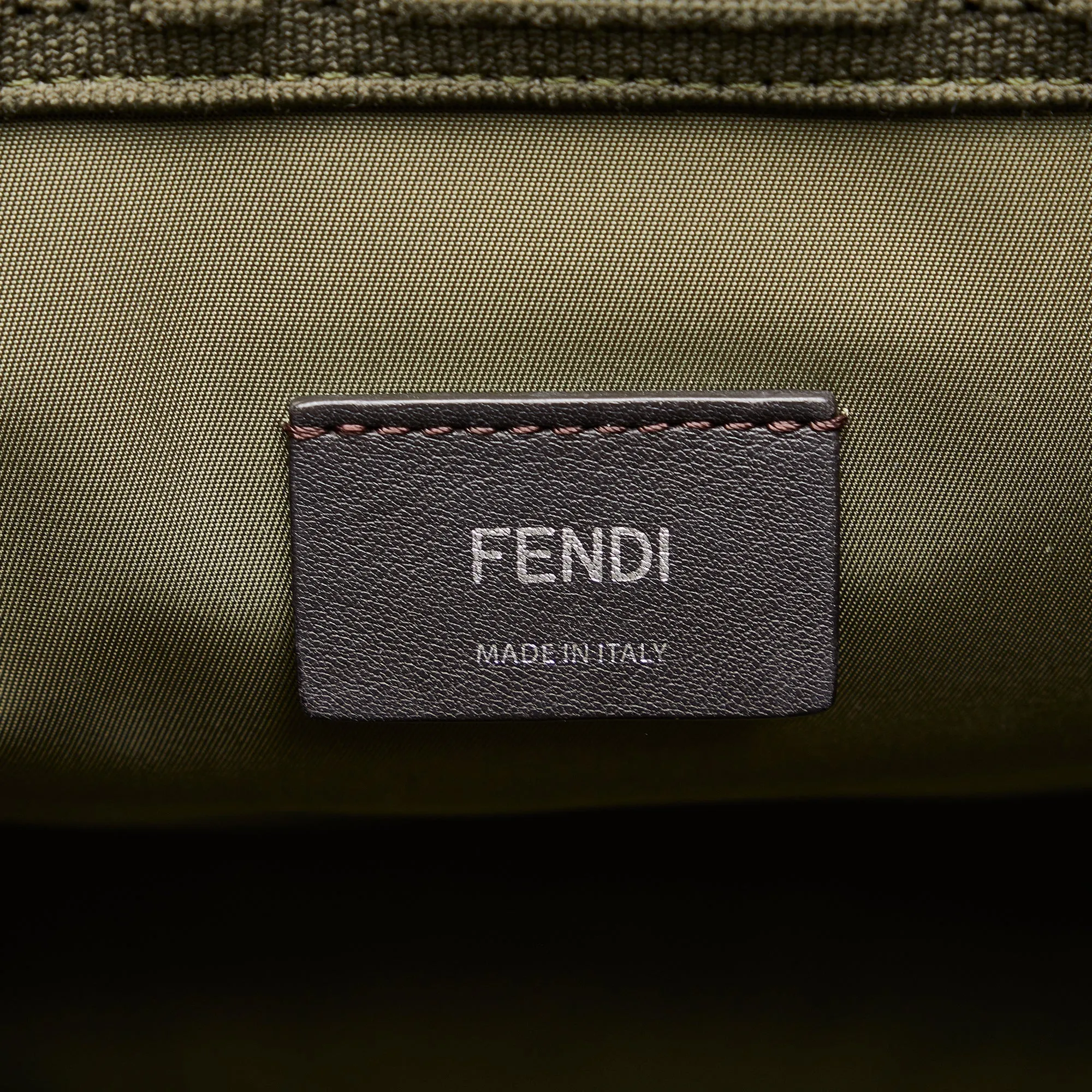 FENDI Medium Zucca Sunshine Shopper Tote Satchel