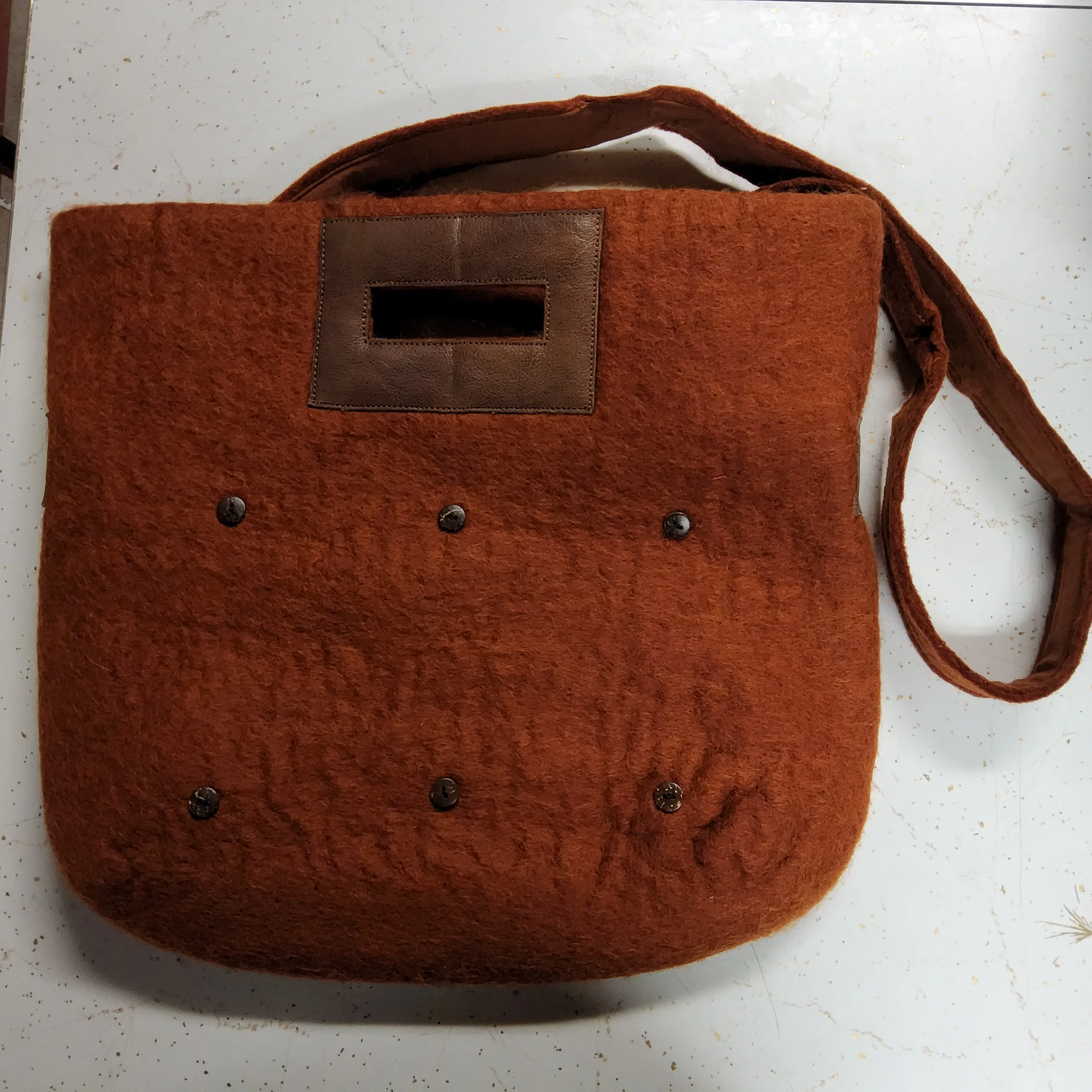 Fibres of Life - Fair Trade - Button Tote Bag - Assorted Colours