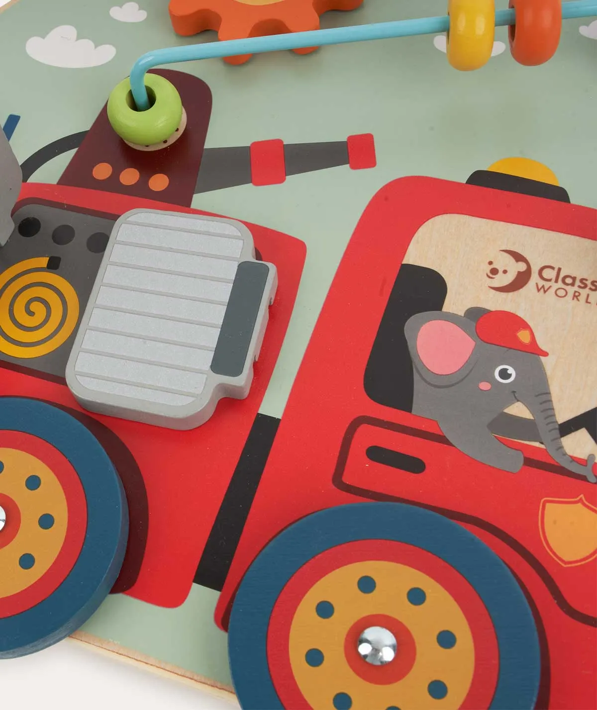 Fire Engine Busy Board - Multi
