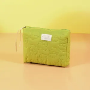 Flower Puffy Makeup Pouch