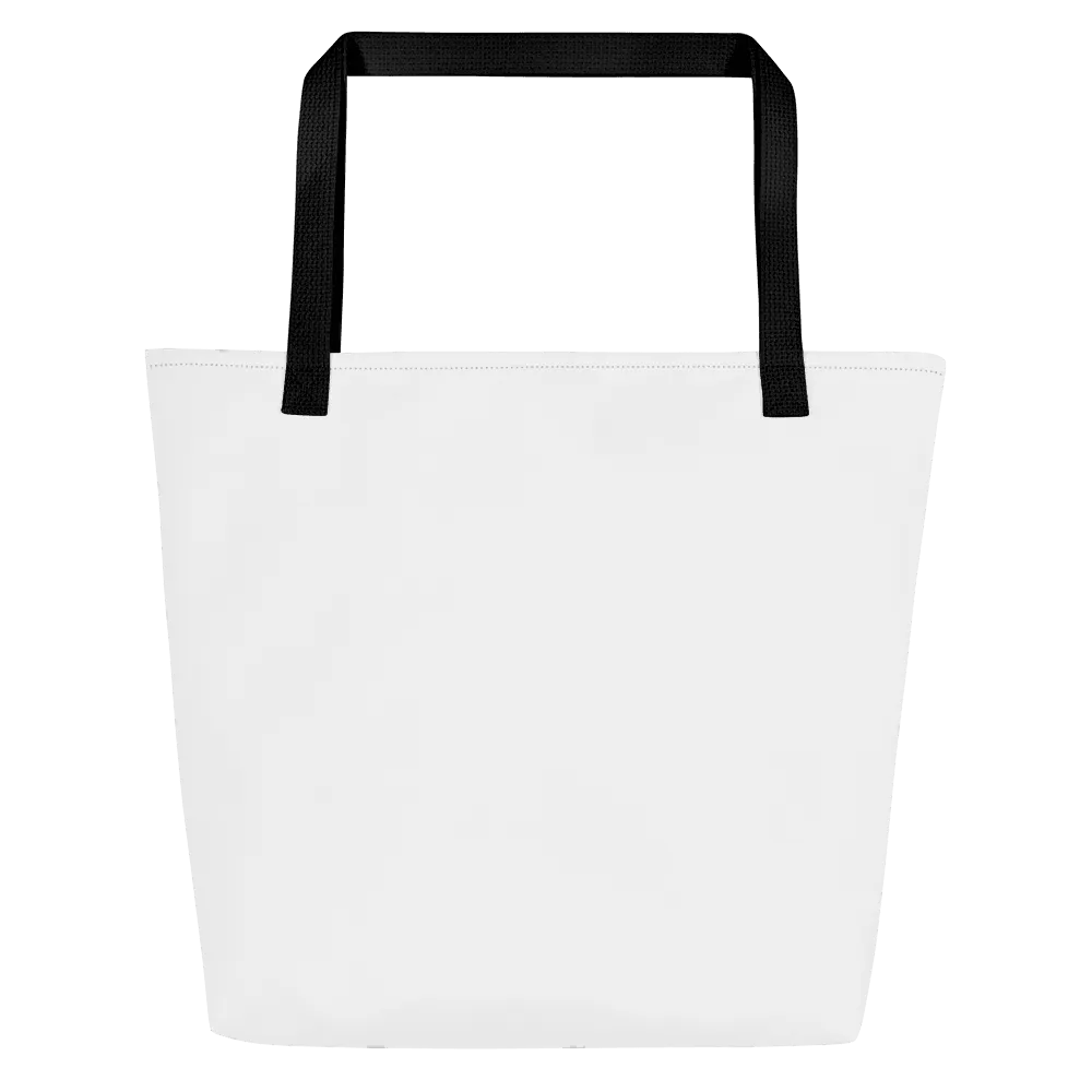 Food Before Dudes Large Tote Bag