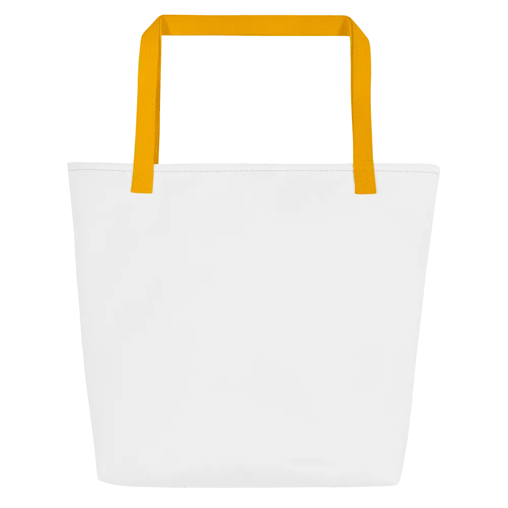 Food Before Dudes Large Tote Bag