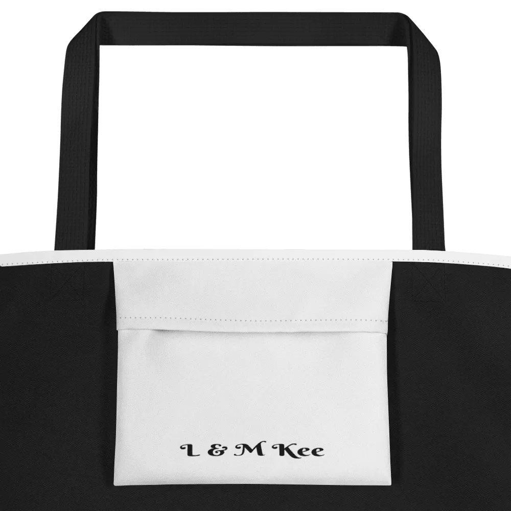 Food Before Dudes Large Tote Bag