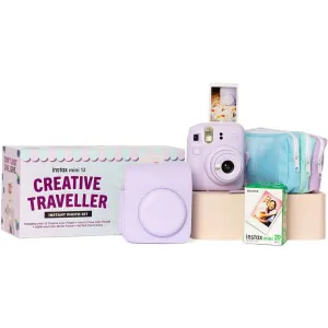 Fujifilm Instax Mini12 Creative Traveller Instant Photo Kit (Lilac Purple)