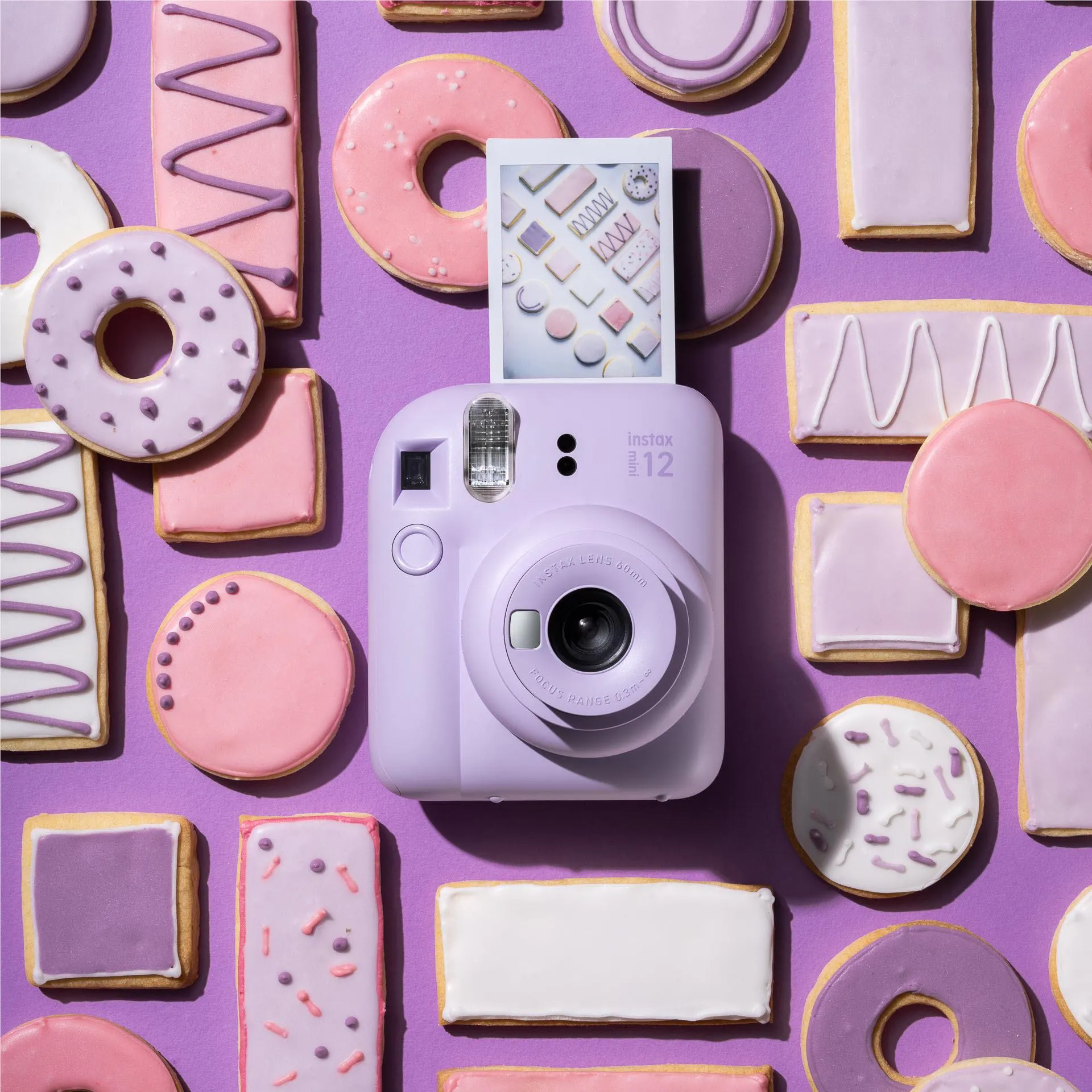 Fujifilm Instax Mini12 Creative Traveller Instant Photo Kit (Lilac Purple)