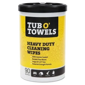 Gasoila Chemicals TW90 TUB O'TOWELS HAND/HARD SURFACE 90 CT