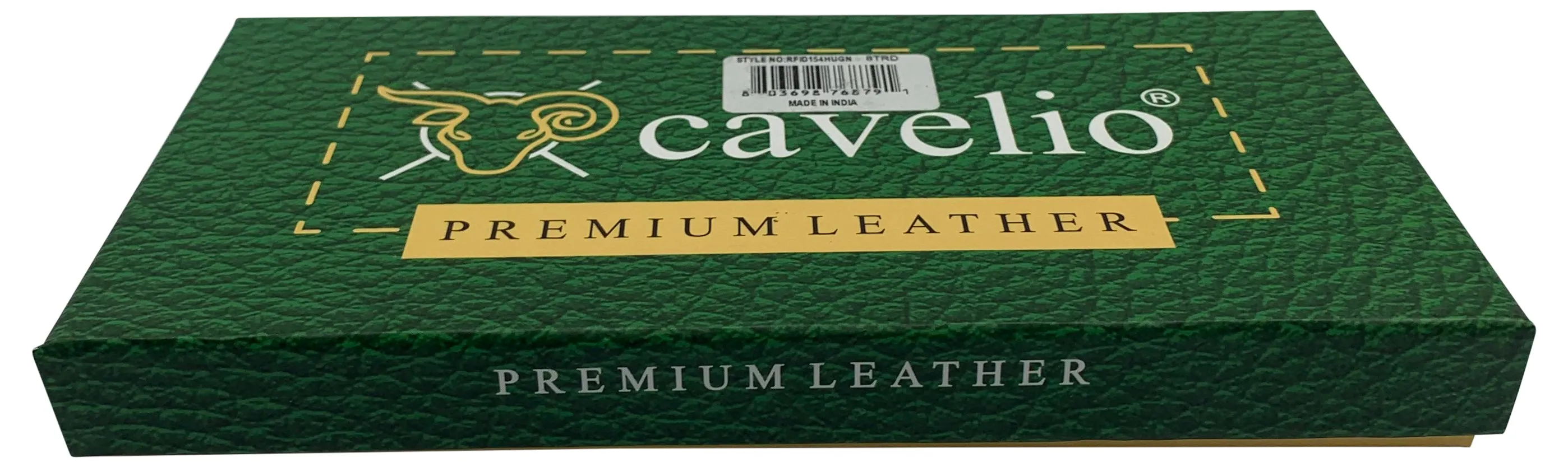 Genuine Leather Long Bifold Checkbook Cover Wallet Multi Card Pocket Holder USA Series