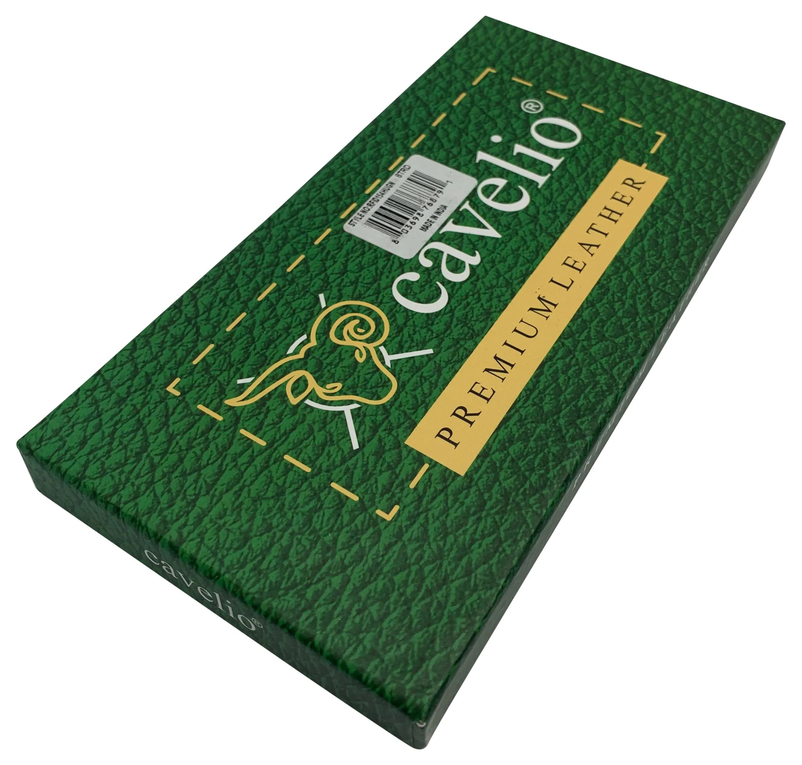 Genuine Leather Long Bifold Checkbook Cover Wallet Multi Card Pocket Holder USA Series