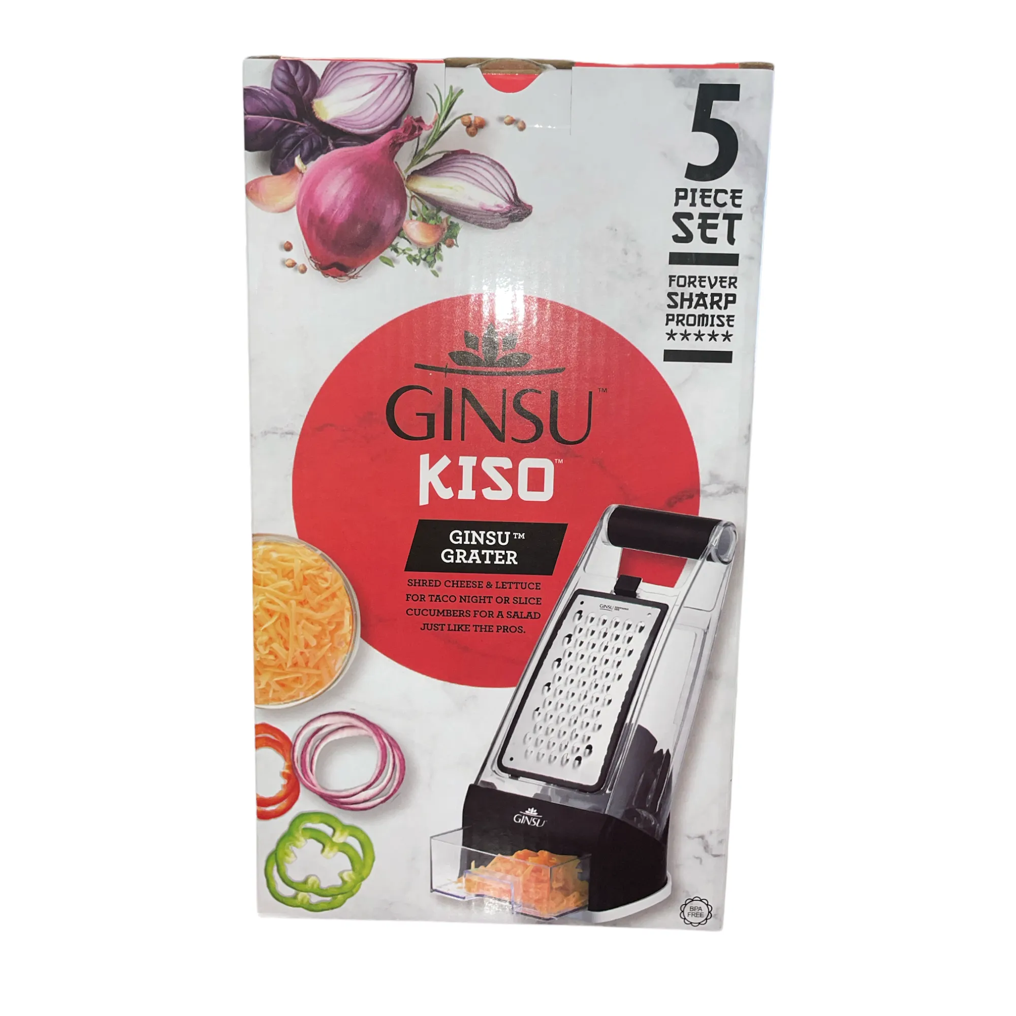 Ginsu Multi-Purpose Grater/Slicer