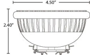 Halco PAR36/6WW/SP/LED - 6.5 Watt PAR36 Multi-Purpose LED Lamp - Spot IP67 Rated