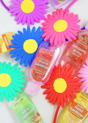 Hand Sanitizer with Flower Case