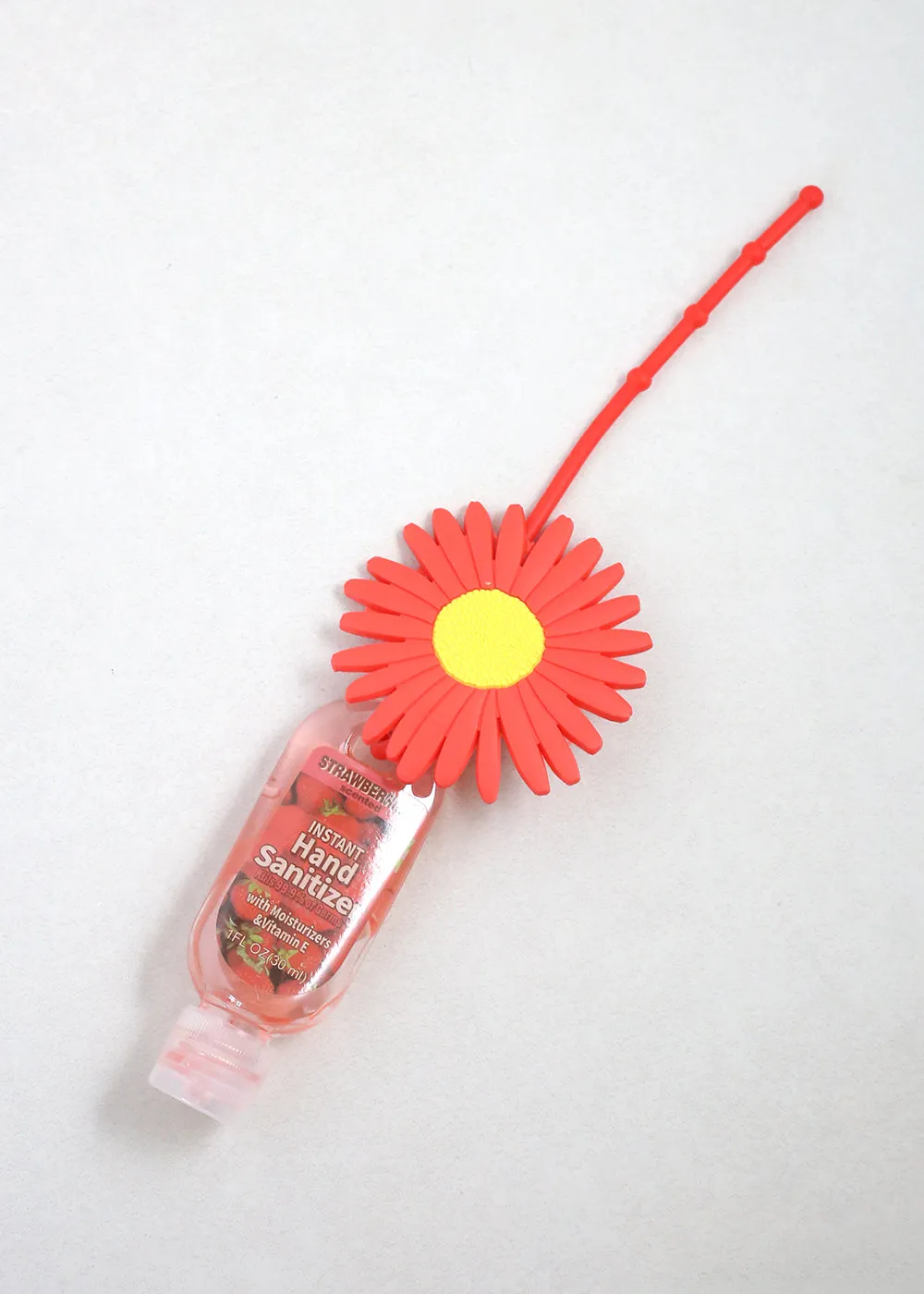 Hand Sanitizer with Flower Case