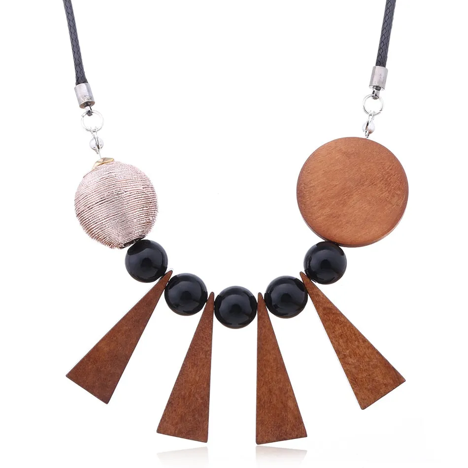 Handmade Plant Fibres Necklace