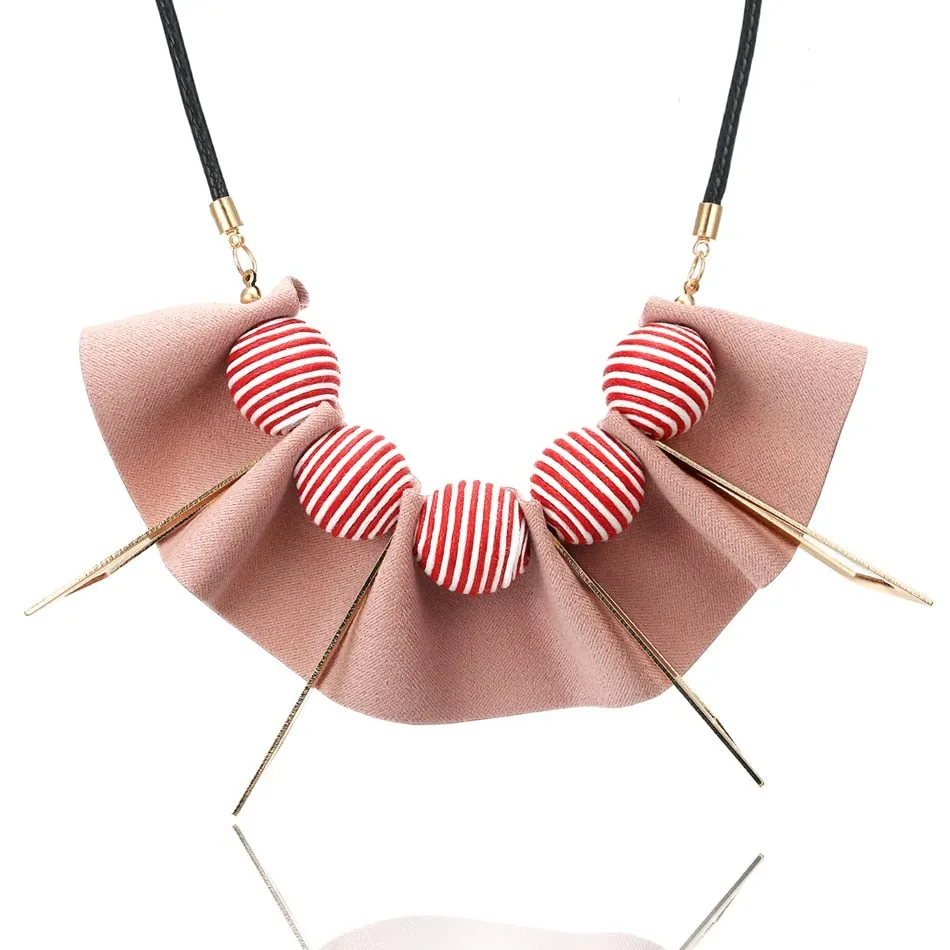 Handmade Plant Fibres Necklace