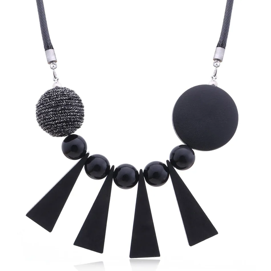 Handmade Plant Fibres Necklace