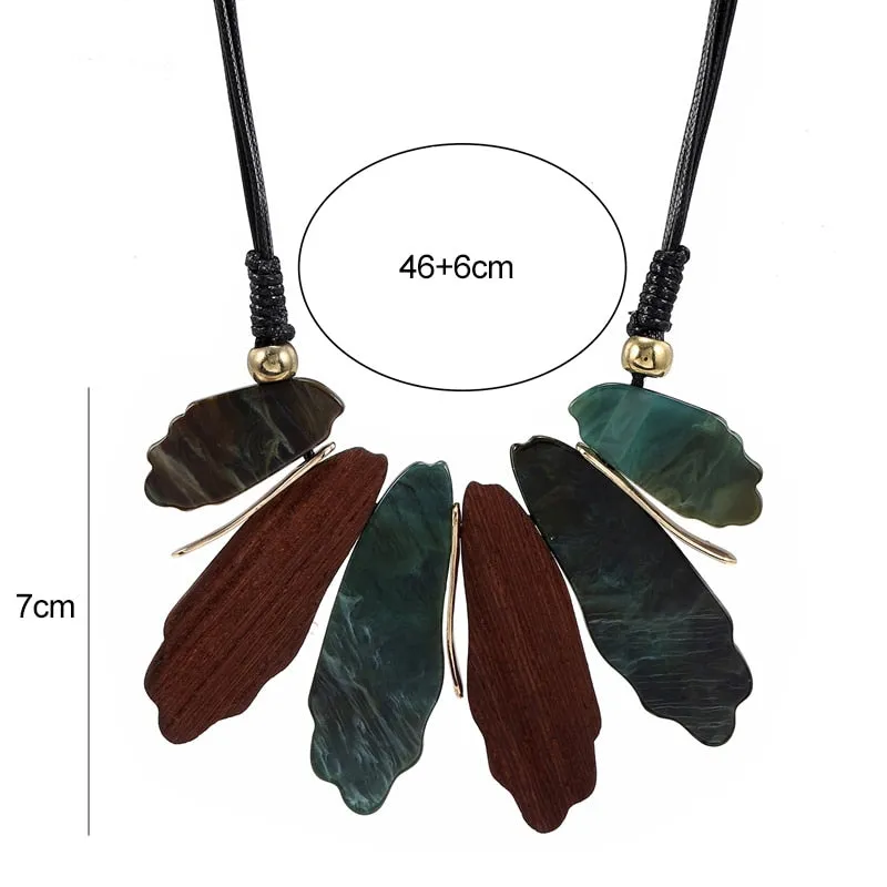 Handmade Plant Fibres Necklace
