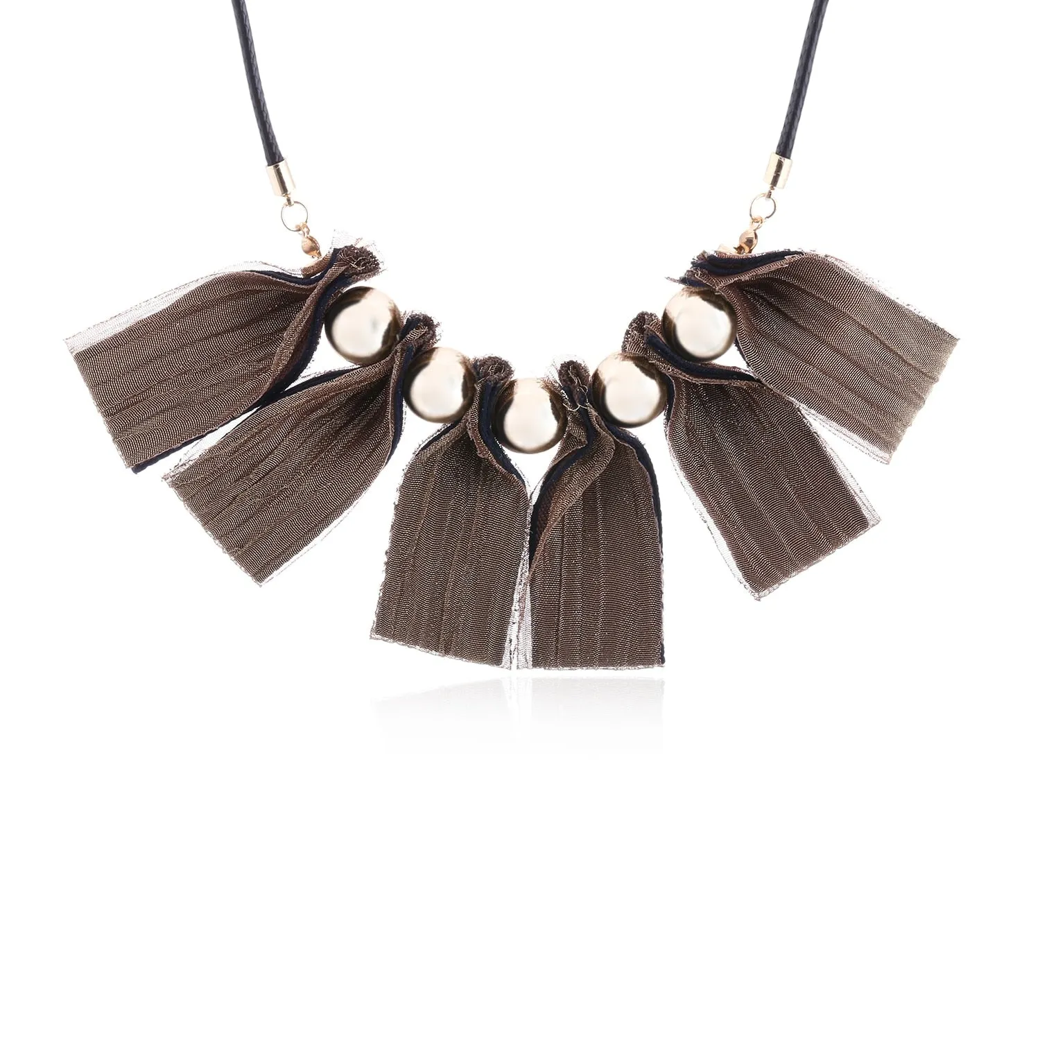 Handmade Plant Fibres Necklace