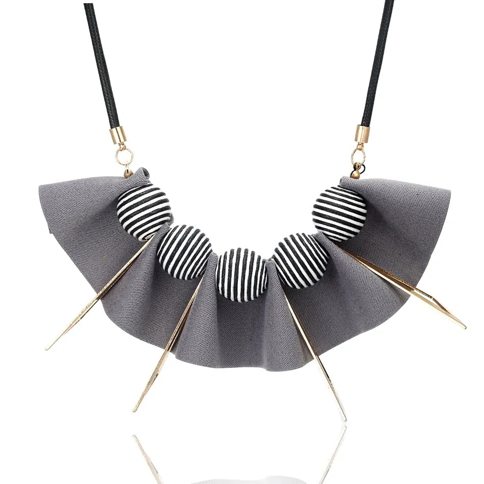 Handmade Plant Fibres Necklace