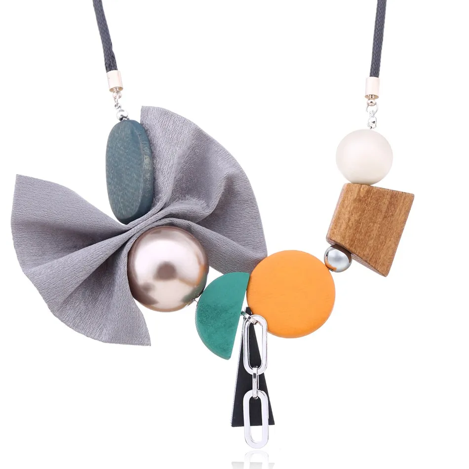 Handmade Plant Fibres Necklace