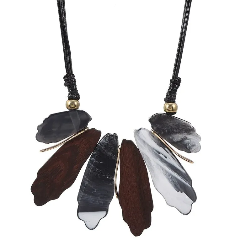 Handmade Plant Fibres Necklace