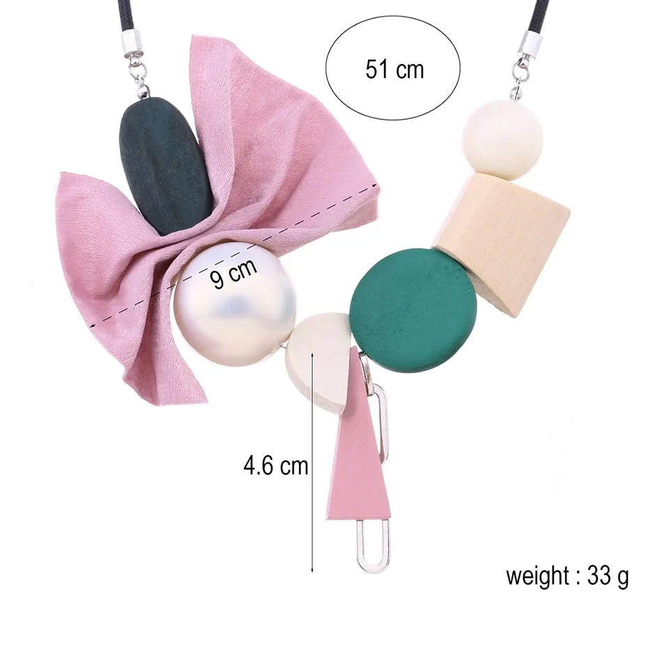 Handmade Plant Fibres Necklace