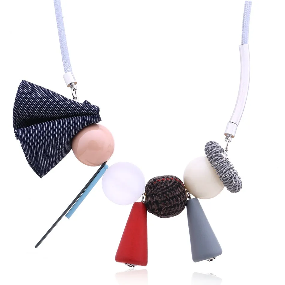 Handmade Plant Fibres Necklace