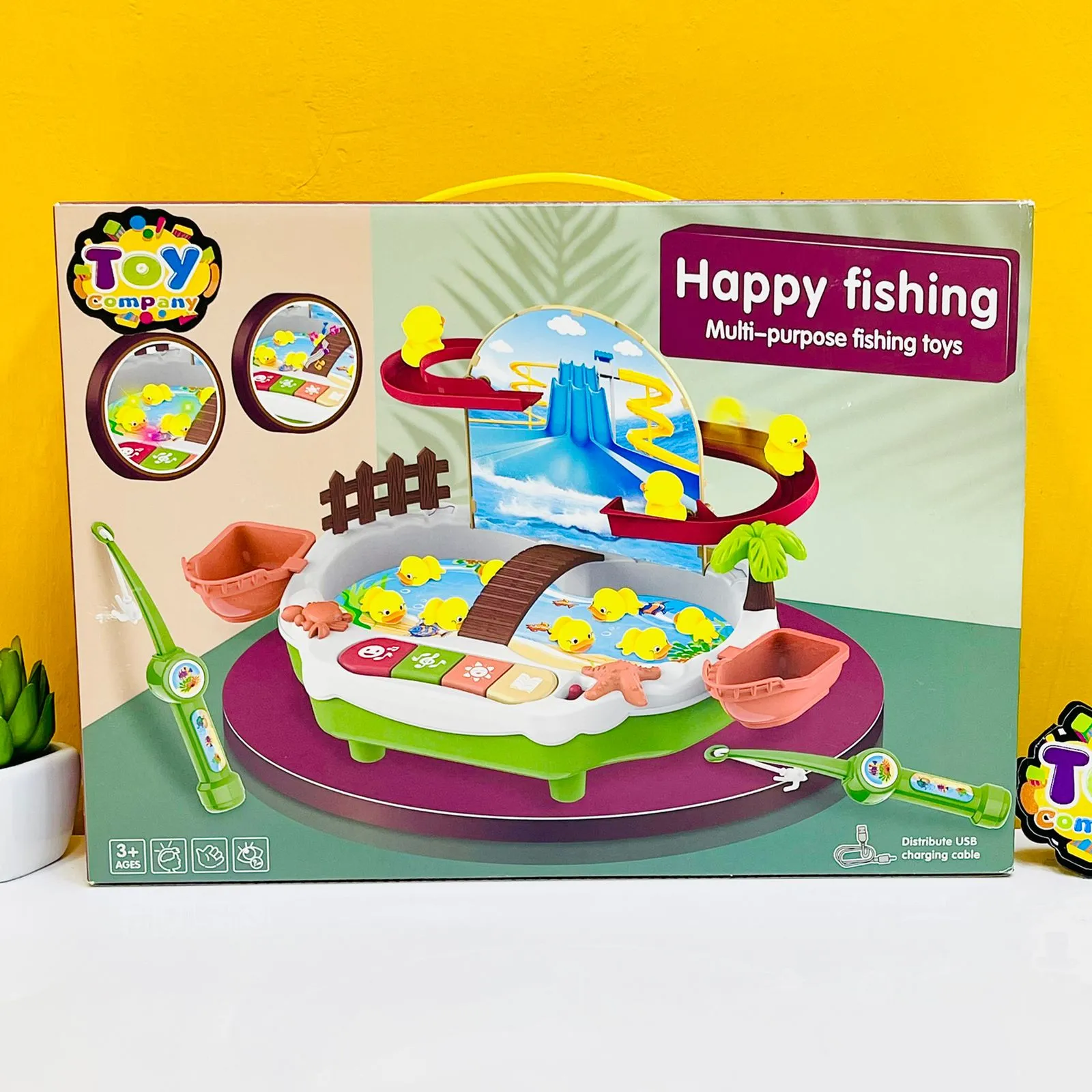 Happy Fishing Multi-Purpose Game