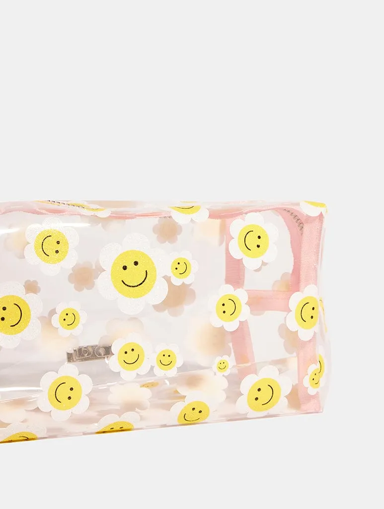 Happy Flower Face Makeup Bag
