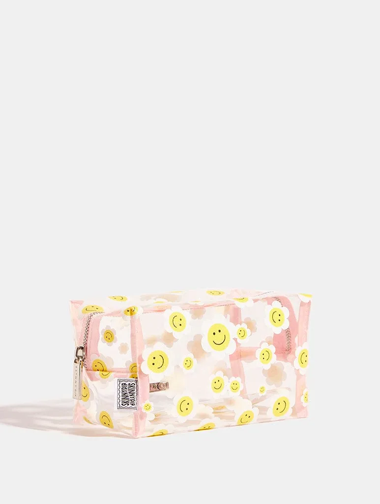 Happy Flower Face Makeup Bag