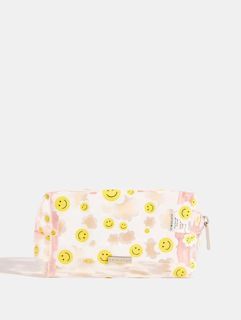 Happy Flower Face Makeup Bag