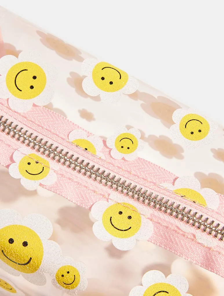 Happy Flower Face Makeup Bag