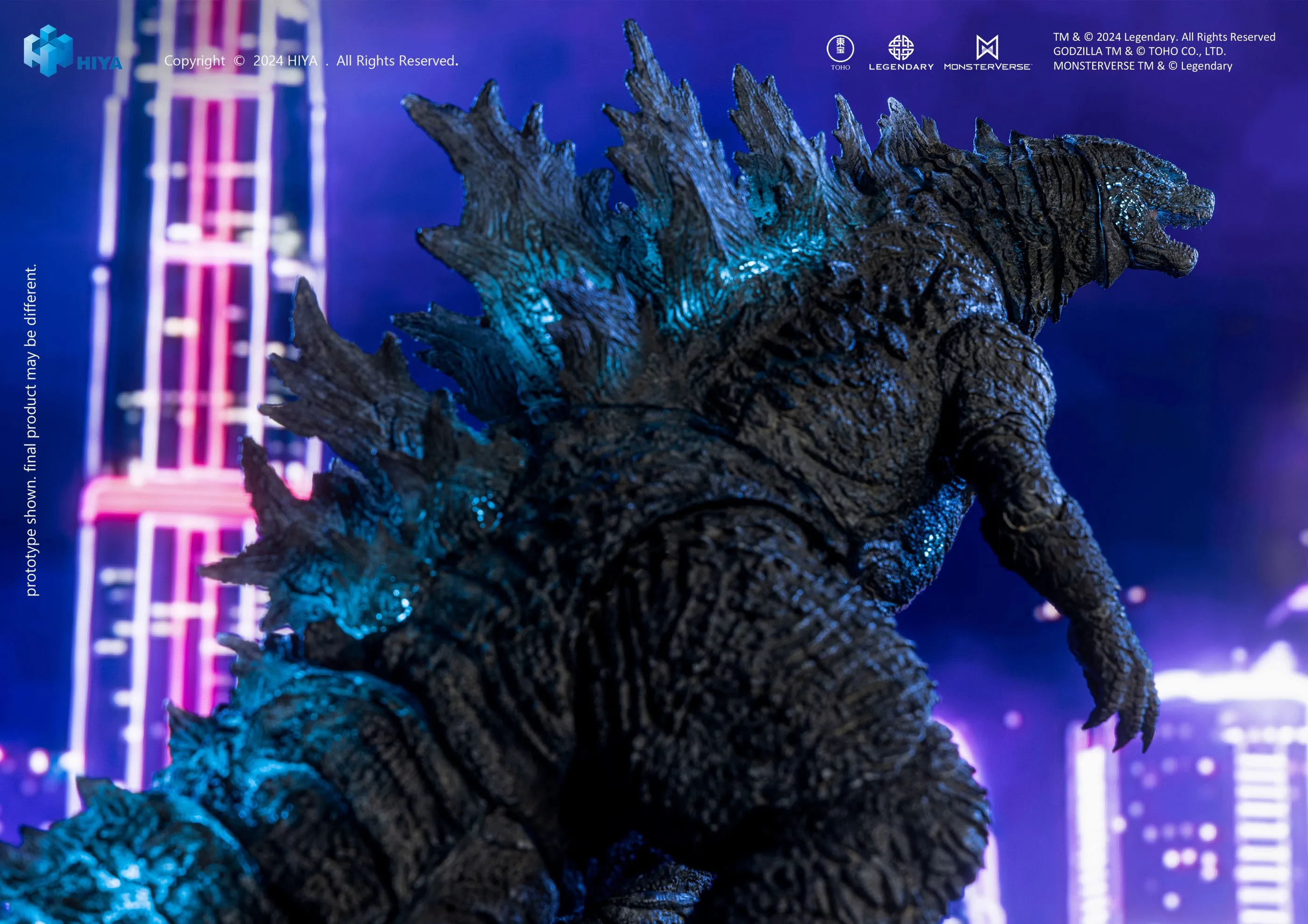 Hiya Toys Exquisite Basic  Godzilla vs. Kong Heat Ray Godzilla (PX Previews Exclusive)