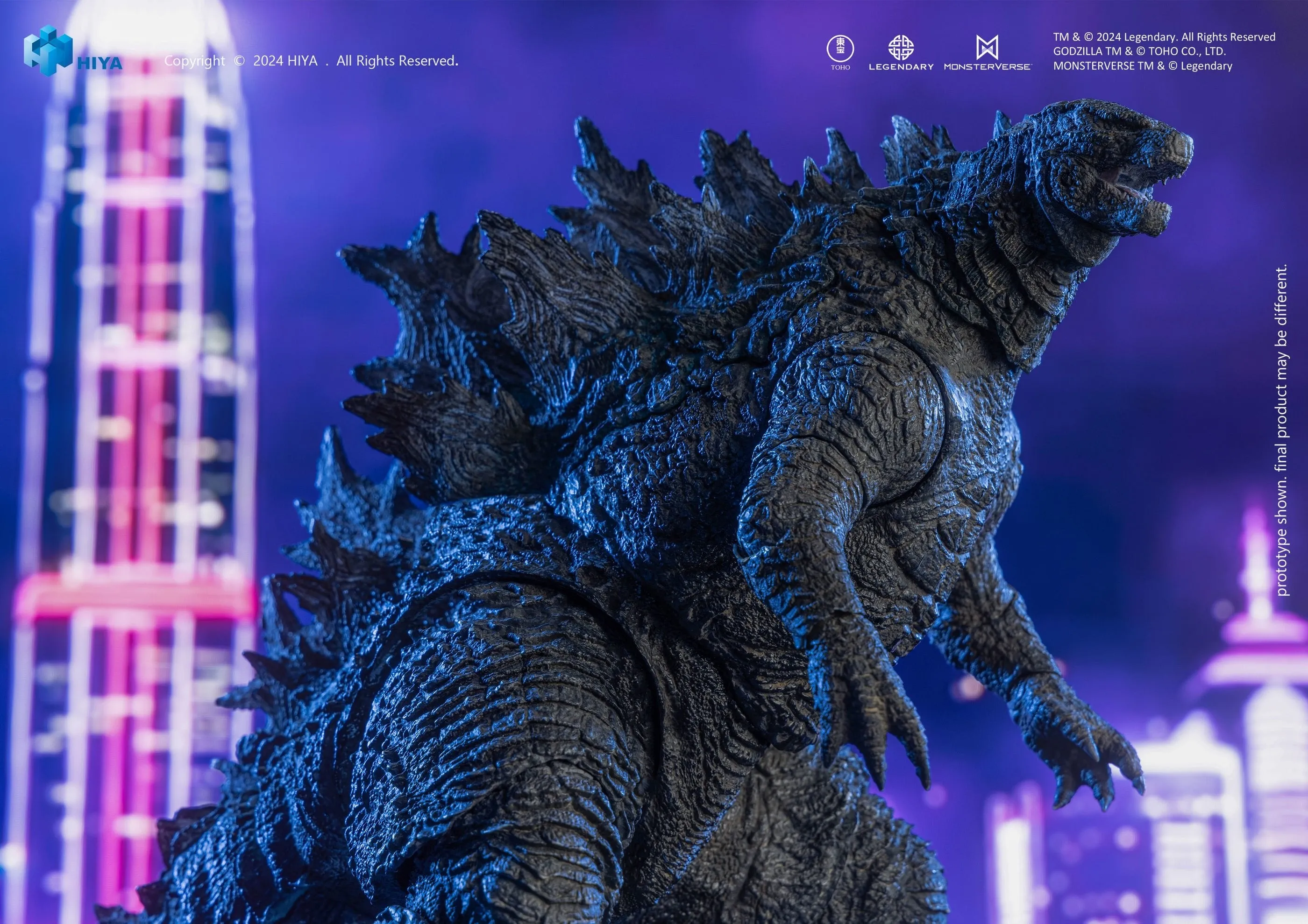 Hiya Toys Exquisite Basic  Godzilla vs. Kong Heat Ray Godzilla (PX Previews Exclusive)
