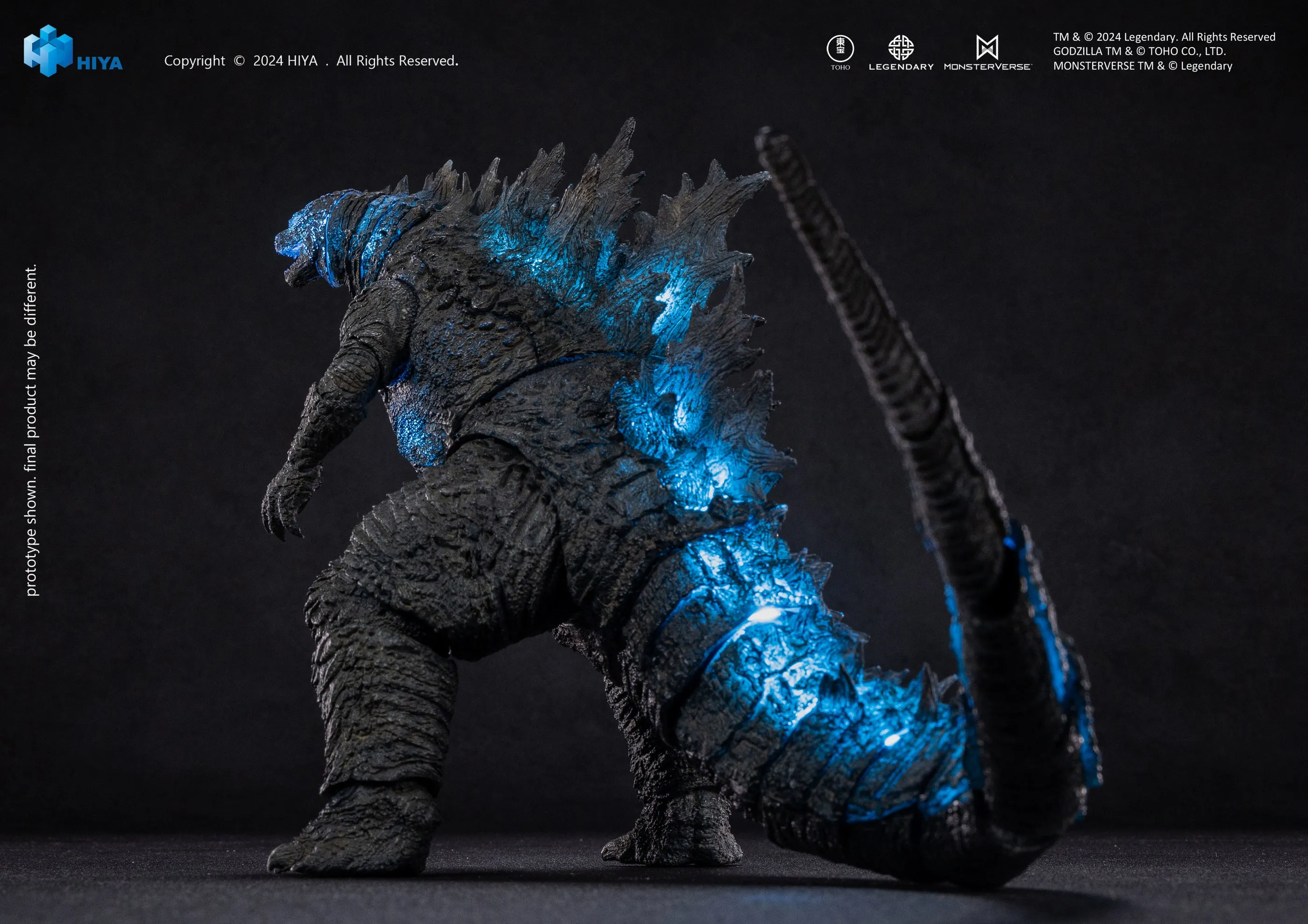 Hiya Toys Exquisite Basic  Godzilla vs. Kong Heat Ray Godzilla (PX Previews Exclusive)