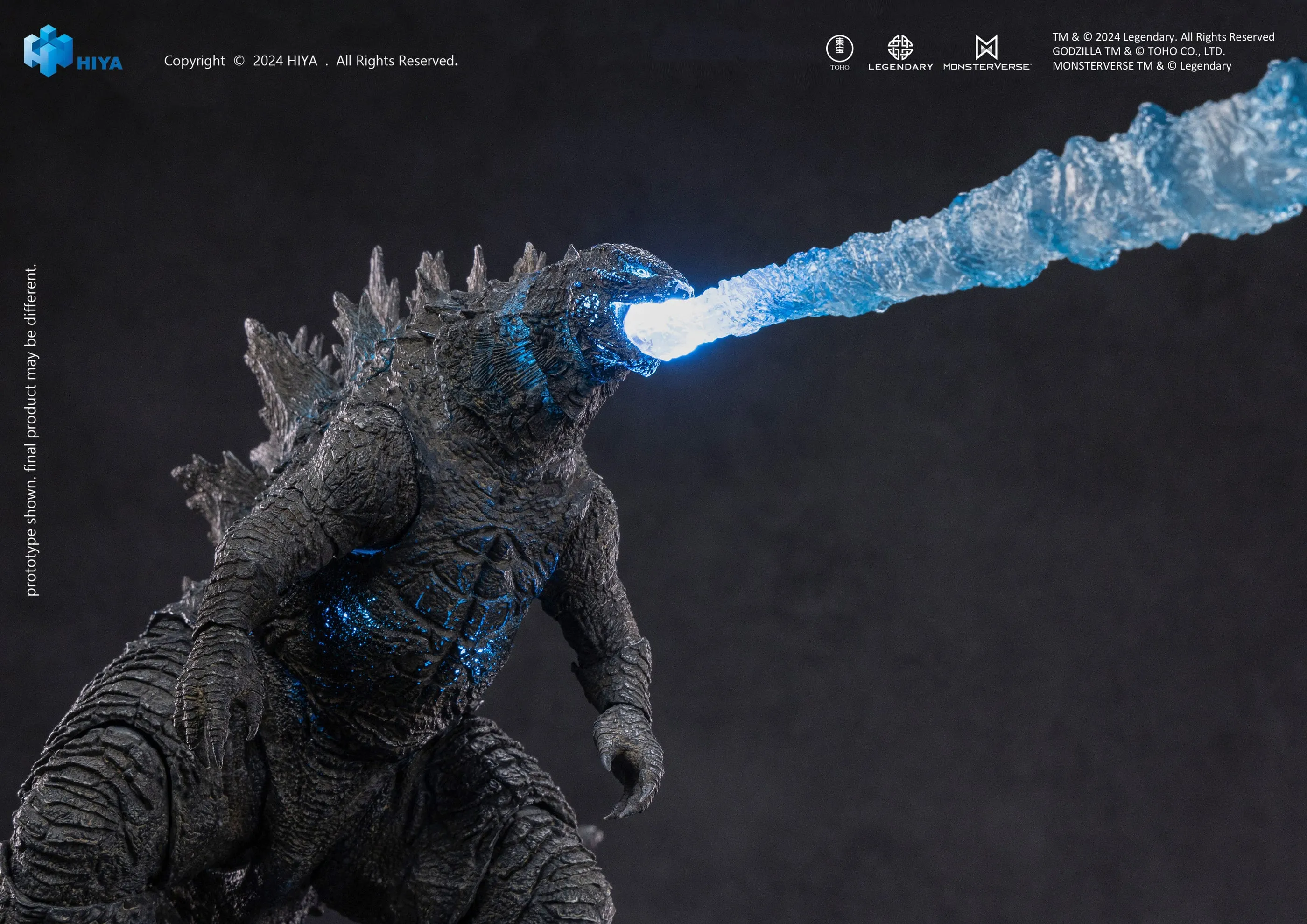 Hiya Toys Exquisite Basic  Godzilla vs. Kong Heat Ray Godzilla (PX Previews Exclusive)