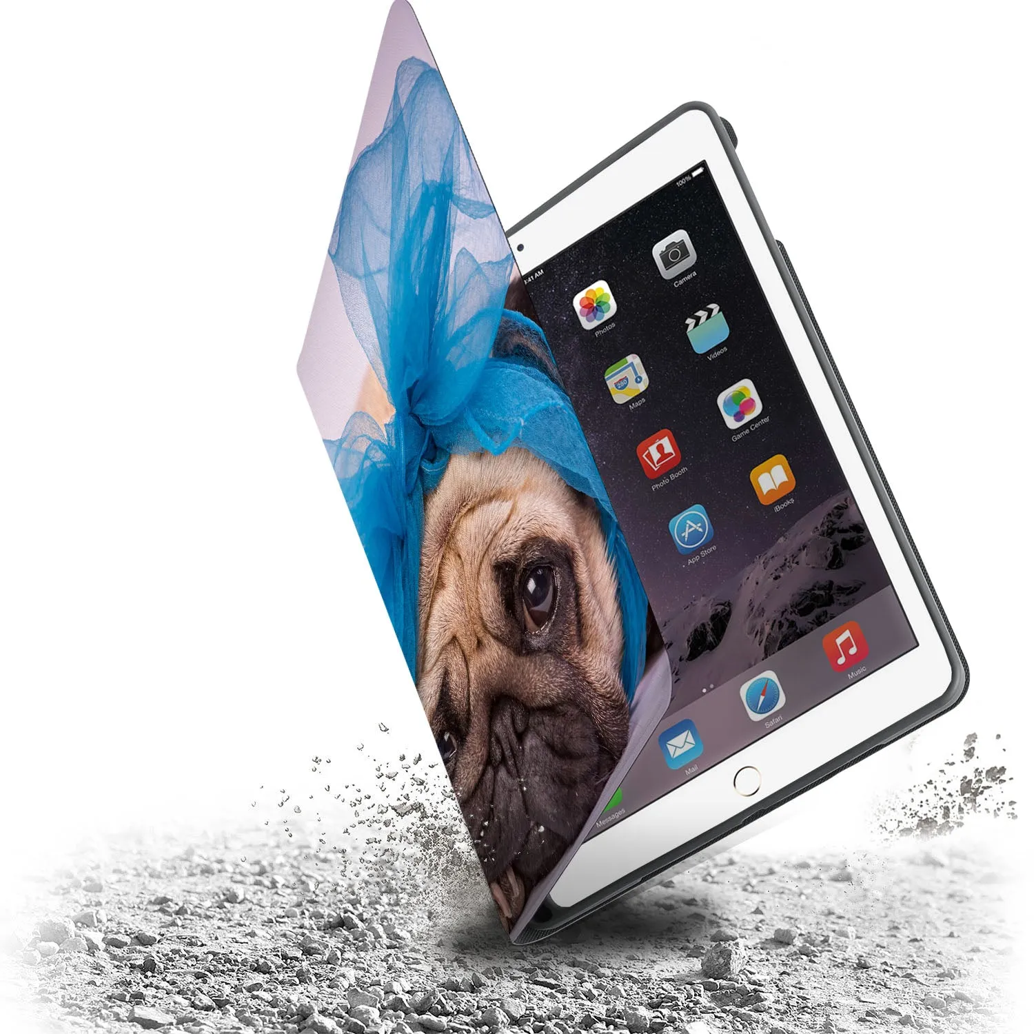 iPad Folio Case - Dog