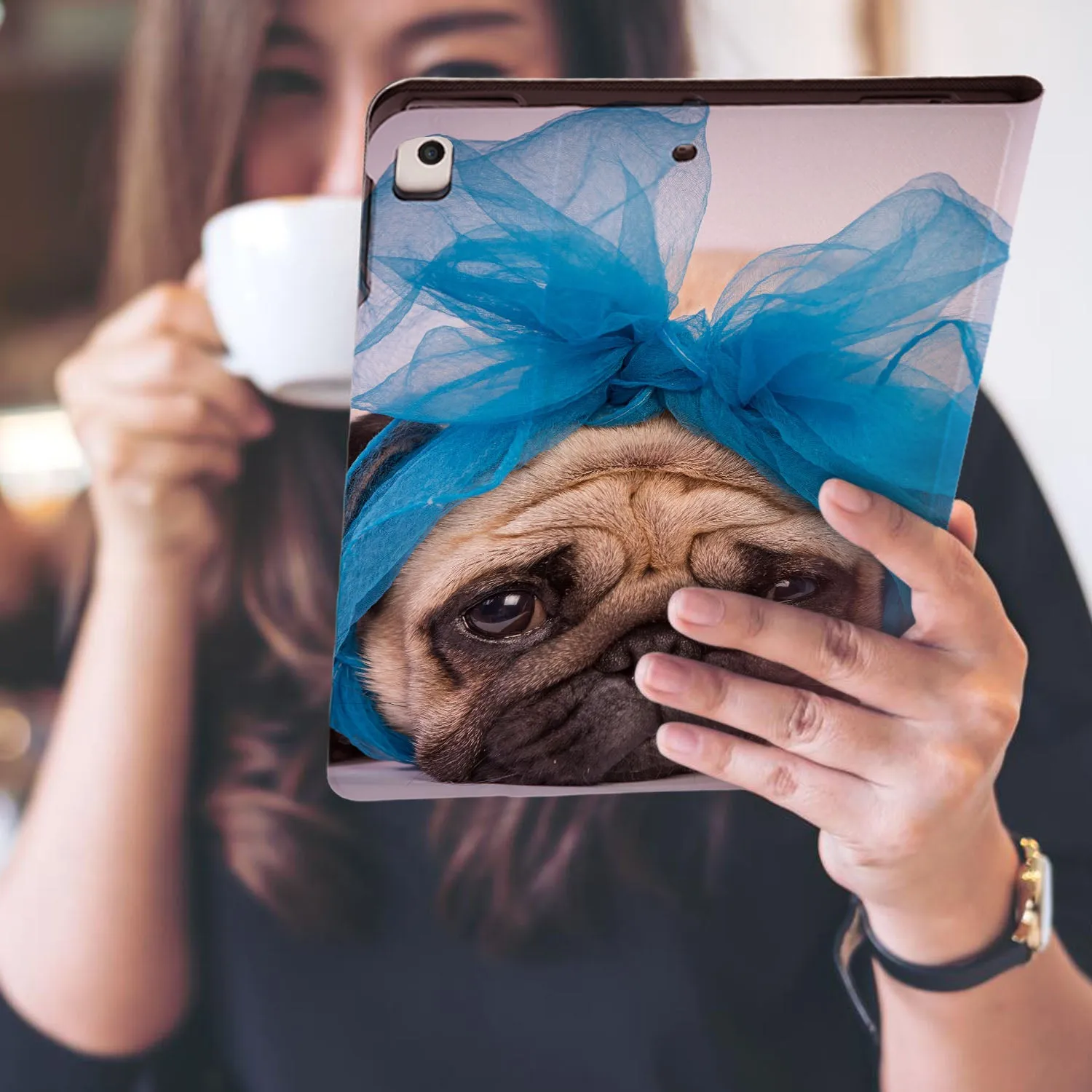 iPad Folio Case - Dog
