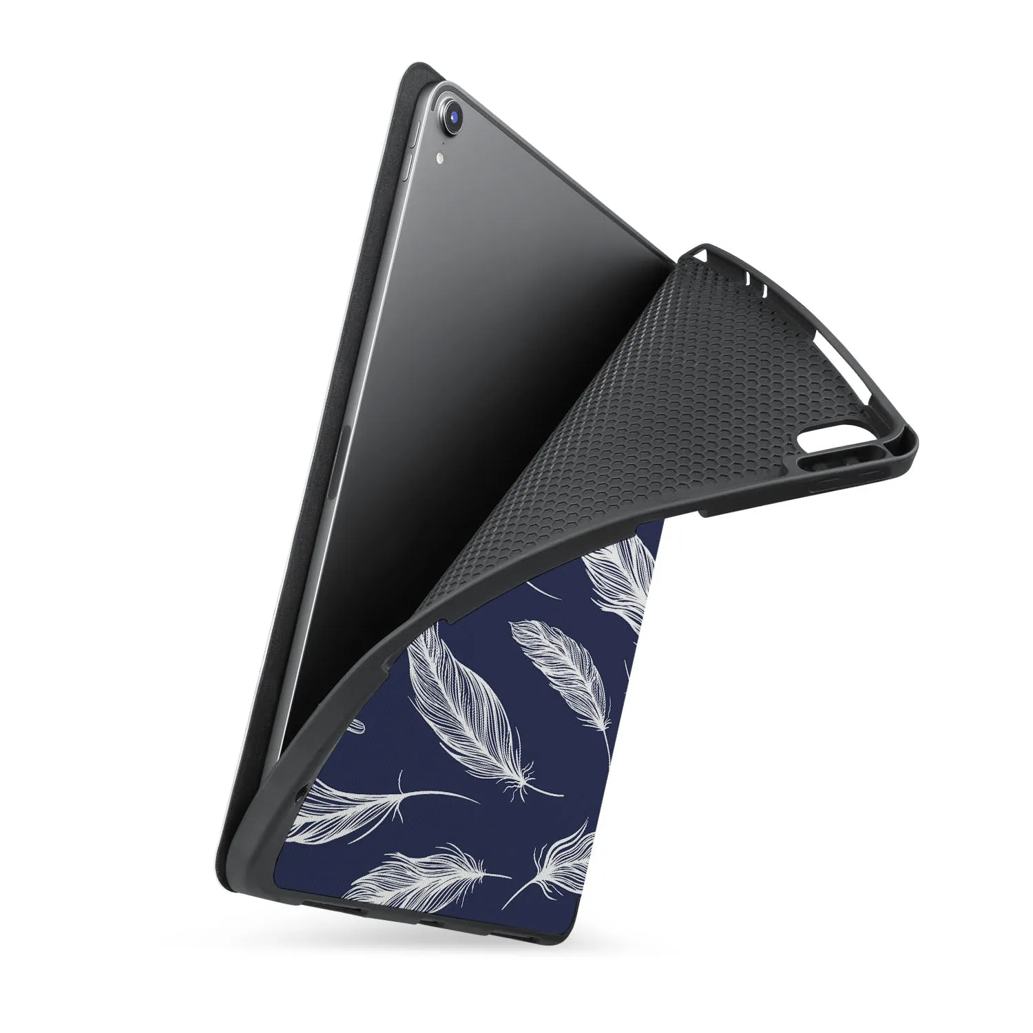 iPad Trifold Case - Feather