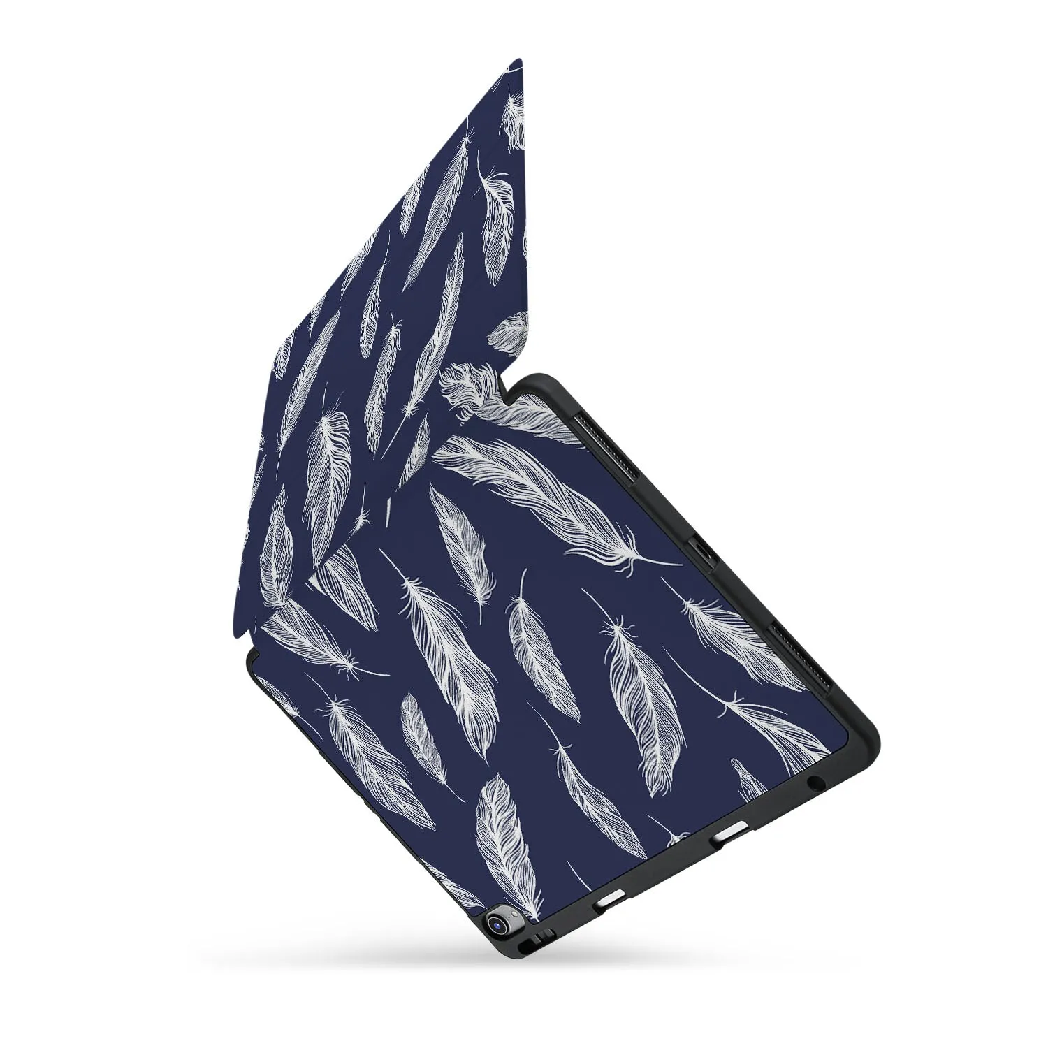 iPad Trifold Case - Feather