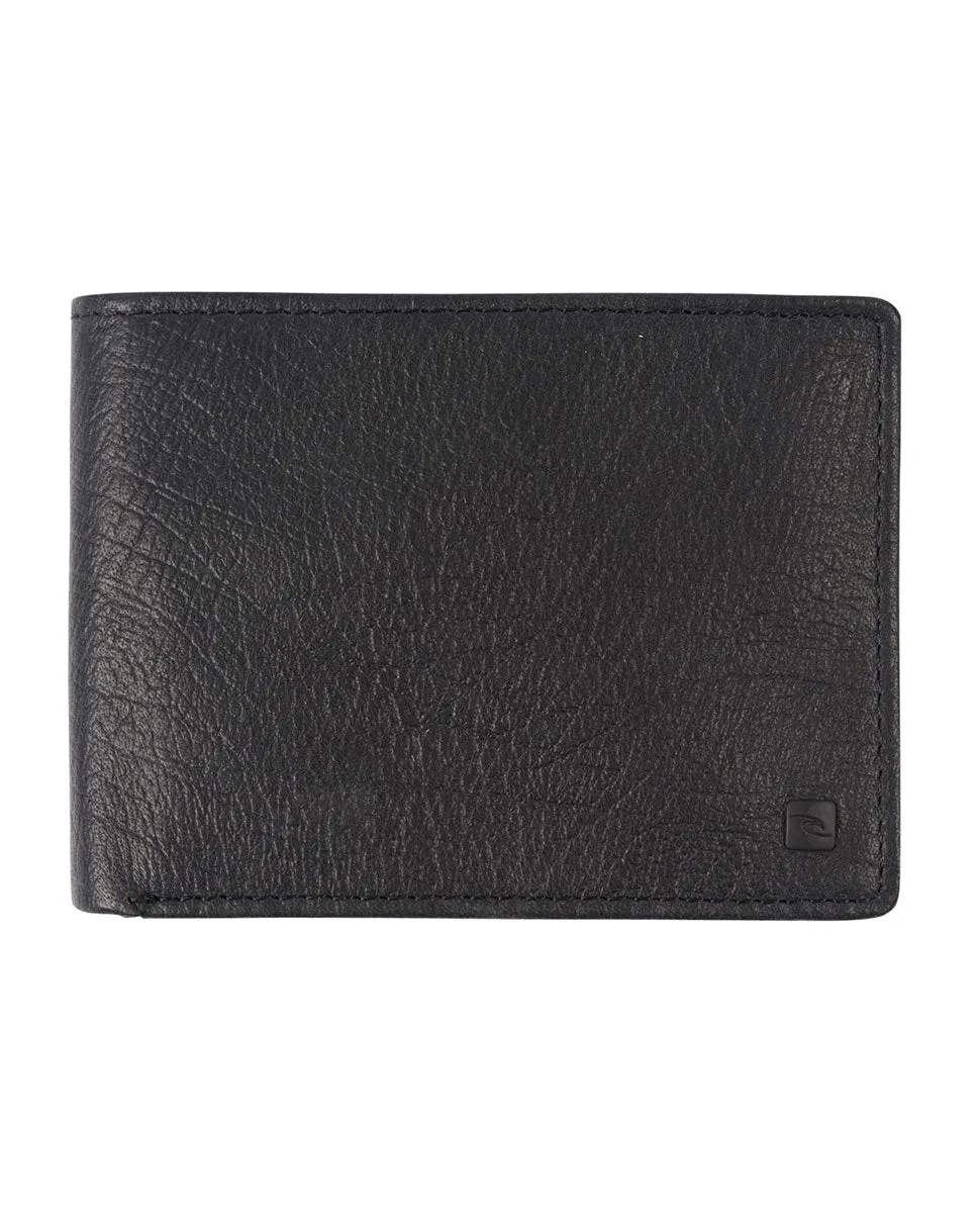K-Roo RFID All Day Leather Wallet - Black