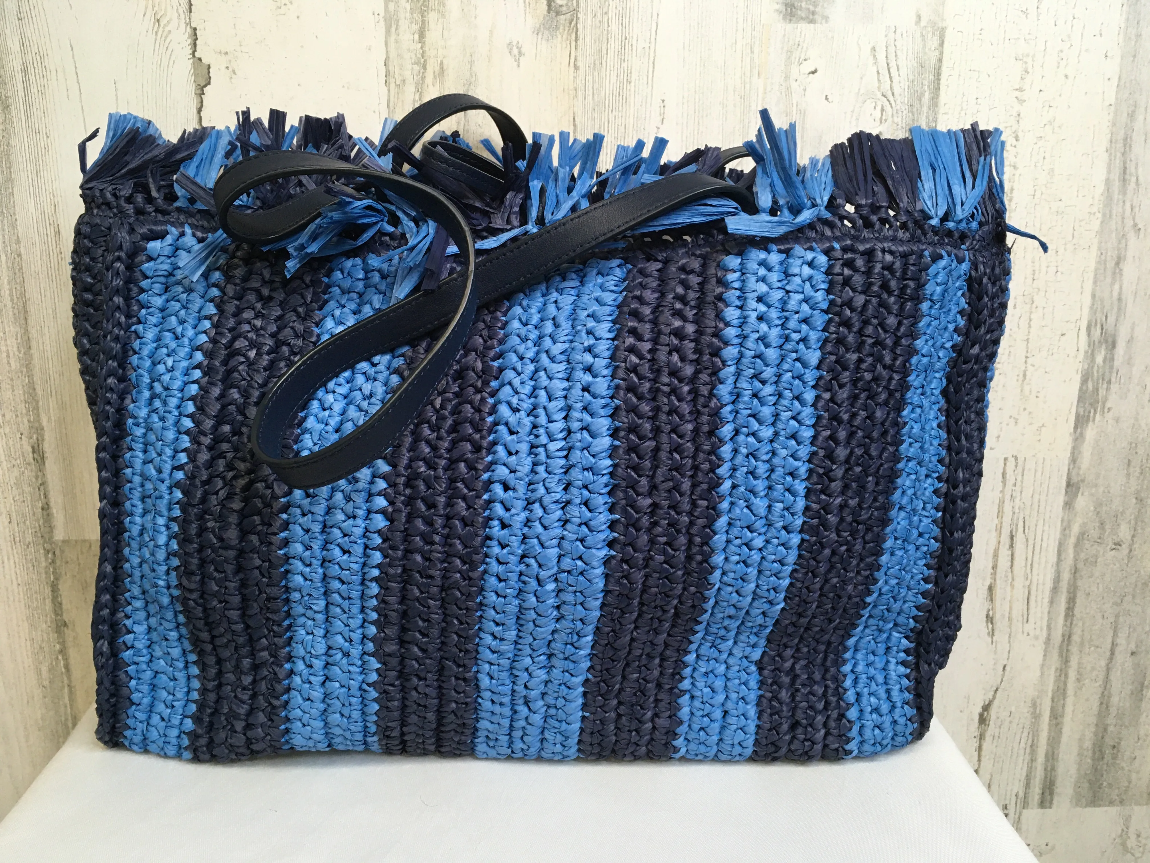 Kate Spade Blue Designer Handbag