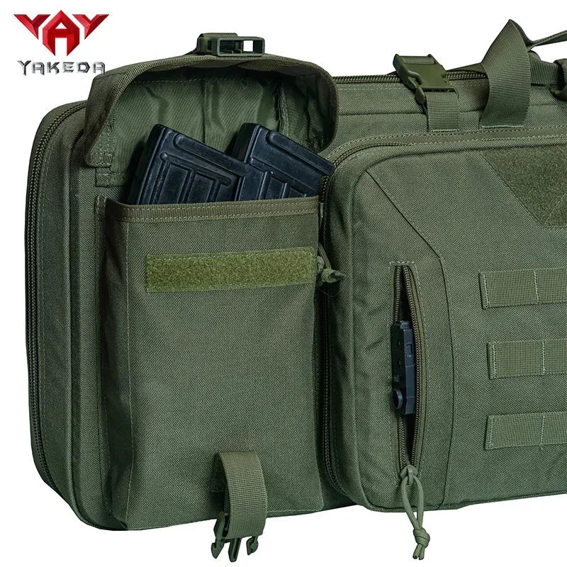 KF-105B Tactical Backpack,High Capacity Bow And Arrow Double - Layer Fishing Tackle Bag,Human Cs Is Equipped With A Launcher That Packs Water Bombs